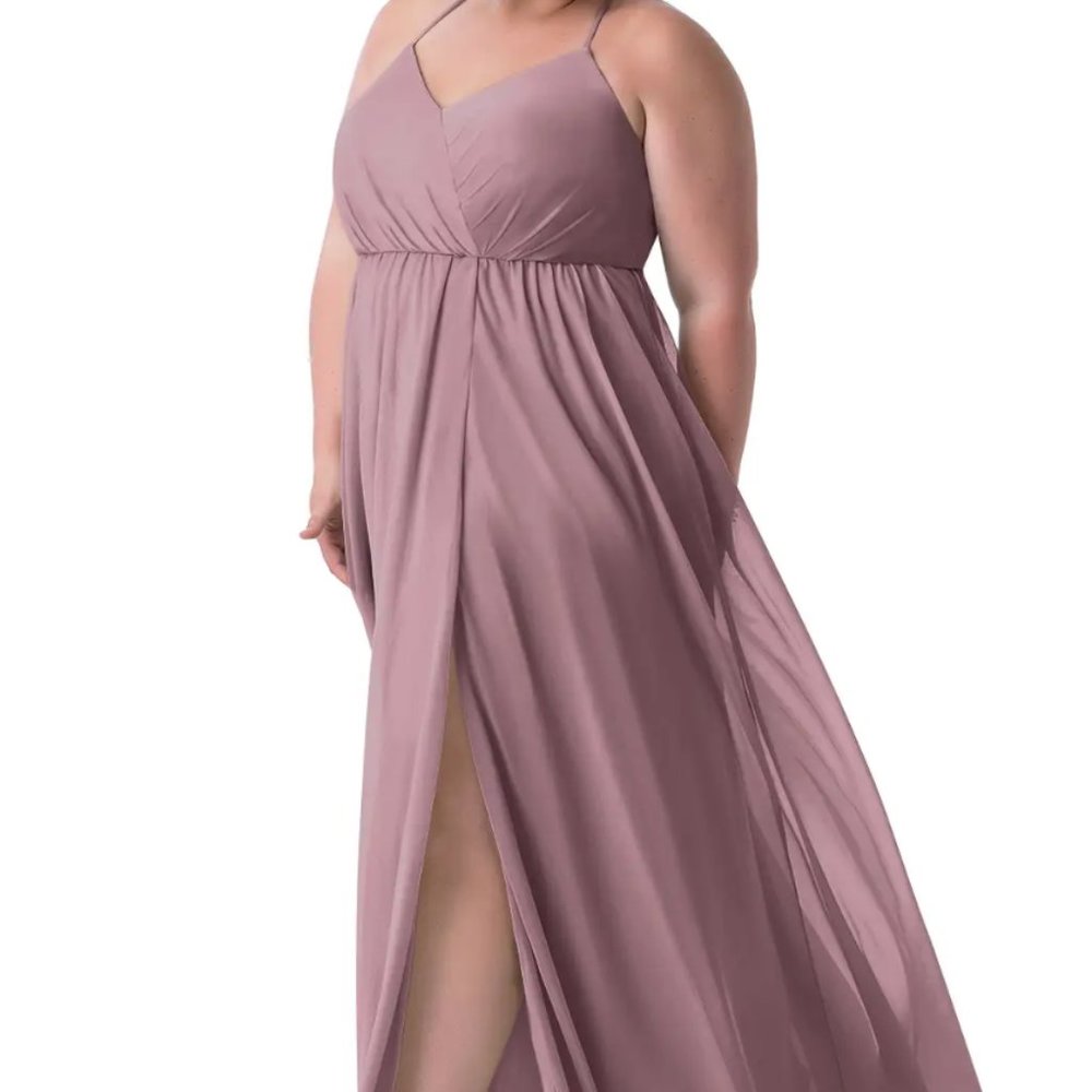 Azazie, Dusty Rose, Darcy Dress, A14, NWT